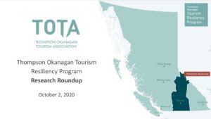 Thompson Okanagan Tourism Resiliency Roundup